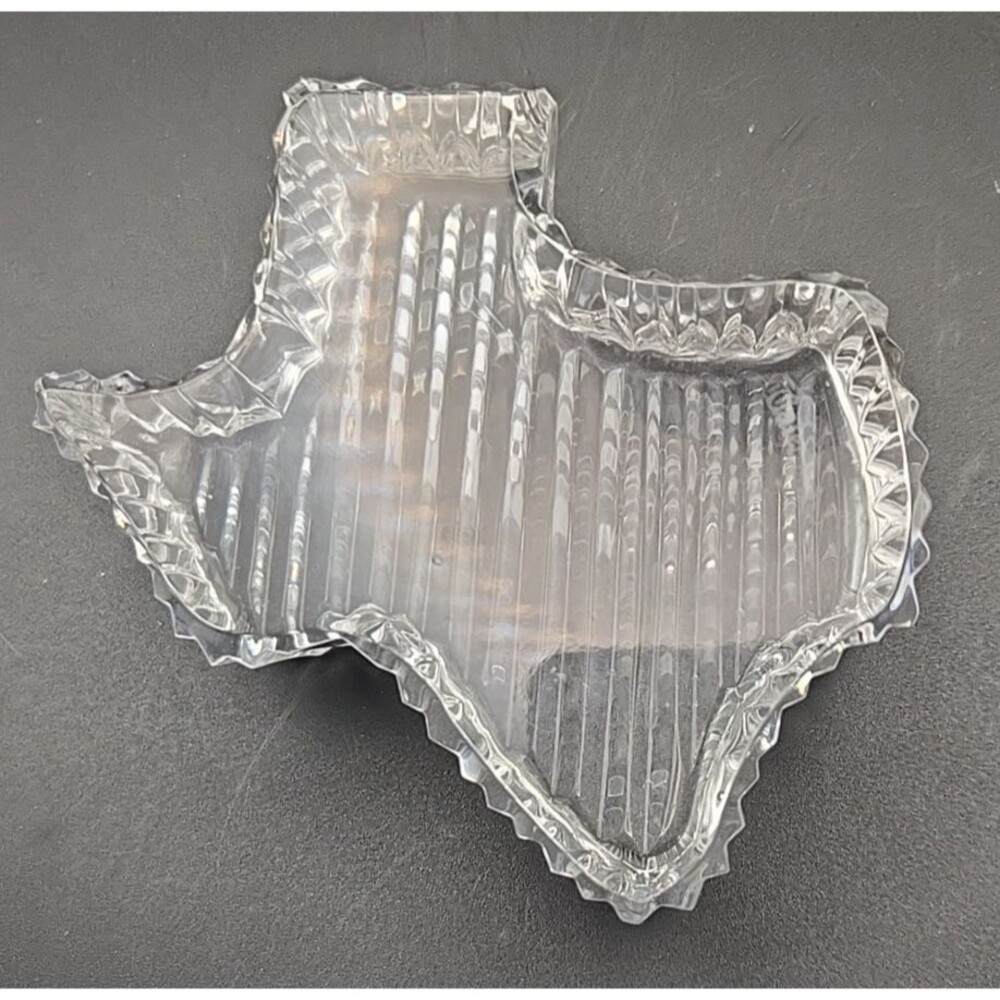 Waterford Crystal Texas Paperweight approx 3.5" x 3.5" - See decription